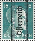 [Adolf Hitler,1889-1945 - Graz Overprint On German Empire Stamps, type IB]