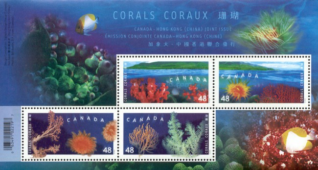 [Joint Issue with Hong Kong - Corals, type ]