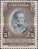 [The 150th Anniversary of the Birth of General A. J. de Sucre, 1795-1830, type OB]