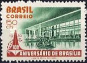 [The 10th Anniversary of Brasilia, type ATX]
