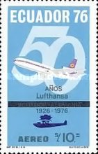 [Airmail - The 50th Anniversary of Lufthansa Airline, type BKL]