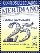 [The 25th Anniversary of "Meridiano" Daily Paper, type DLK]