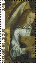 [Merry Christmas - The Musician Angels of Hans Memling, type DFS]