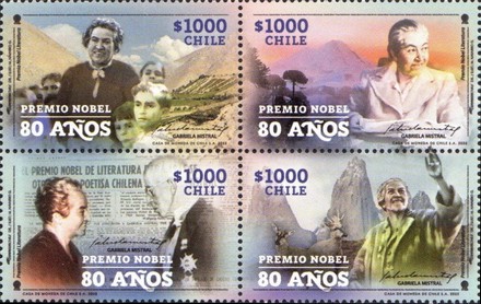 [The 80th Anniversary of the Birth of Gabriela Mistral, 1889-1957, type ]