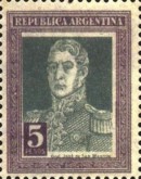 [Definitive Issues - General San Martin in Large Format, type CX1]