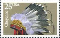 [Indian Headdresses Booklet Issue, type BTX]