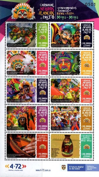 [Carnaval of Negros y Blancos of Pasto, type ]