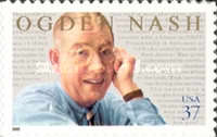[The 100th Anniversary of the Birth of Ogden Nash - Self-Adhesive, type EEN]