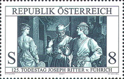 [The 125th Death Anniversary of the painter and draughtsman Joseph Ritter von Fuehrich, type BVI]