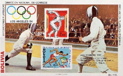 [Olympic Games - Los Angeles '84, USA, type ZAD]