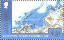 [Alderney and Burhou Map, type UY]