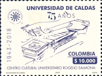 [The 75th Anniversary of the University of Caldas, type DBC]