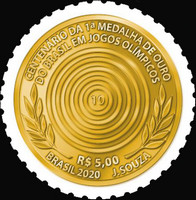 [The 100th Anniversary of the First Gold Medal of Brazil in the Olympic Games, type FPI]