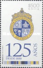 [The 125th Anniversary of the Catholic University of Chile, Santiago, type CEY]