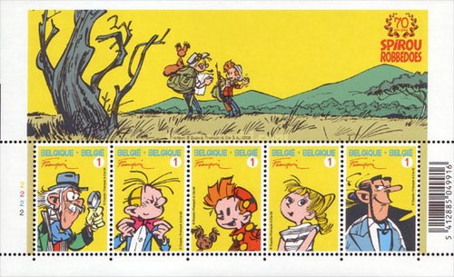 [The 70th Anniversary of the Comic Strip Spirou, type ]
