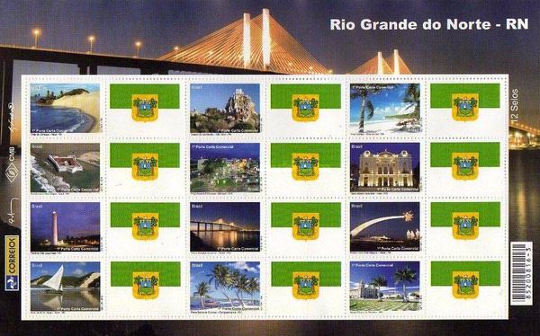 [Views of Rio Grande do Norte - Personalized Stamps, type ]