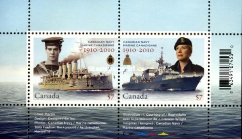 [Ships - The 100th Anniversary of the Canadian Navy, type ]