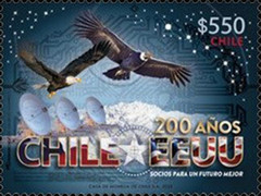 [The 200th Anniversary of Diplomatic Relations with the United States, type CLV]