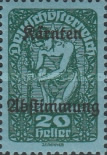 [Overprinted "Kärnten Abstimmung" - Referendum in Carinthia, type BD3]
