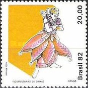 [Orixas Religious Costumes, type BTI]