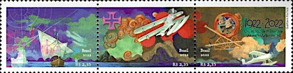 [The 100th Anniversary of the First Flight Across the South Atlantic, type ]