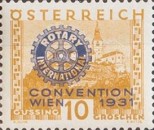 [Rotary International Convention in Vienna - Stamps of 1929 Overprinted, type DE]