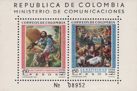 [Airmail - Saint Isidor of Madrid Commemoration, type ]