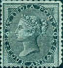 [Queen Victoria, 1819-1901 - Blue Glazed Paper, type E]
