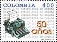 [The 50th Anniversary of Bogota Journalists' Association, type BPC]