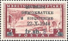 [Local Motifs & King Victor Emmanuel III - Postage stamps of 1939-1940 Overprinted "QEVERIJA - DEMOKRAT. - E SHQIPERISE - 22-X-1944", type DG]