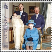 [The 1st Anniversary of the Birth of Prince George of Cambridge, type SH]
