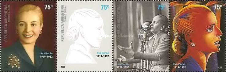 [The 50th Anniversary of the death of Maria Eva Duarte de Peron, type ]