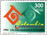 [Airmail - International Year of the Family, type BLE]