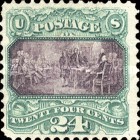 [Declaration of Independence - Grill About 9½ x 9mm, type AC]