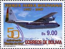 [The 50th Anniversary of the Bolivian Air Force, type BIO]
