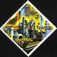 [The 50th Anniversary of Steel Authority of India (SAIL), type CRK]