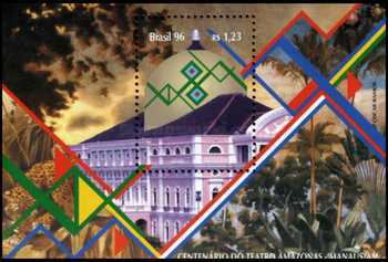 [The 100th Anniversary of the Amazon Theatre, Manaus, type ]