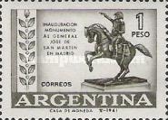 [Inaugauration of the Spanish San Martin Monument, type TH]