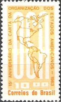 [The 15th Anniversary of the Organization of American States, type ALP]