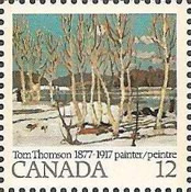 [The 100th Anniversary of the Birth of Tom Thomson, Painter, type UY]