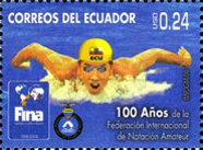 [The 100th Anniversary of International Amateur Swimming Association, type DLM]
