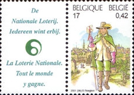[International Stamp Exhibition "BELGICA ´01", type CKS]
