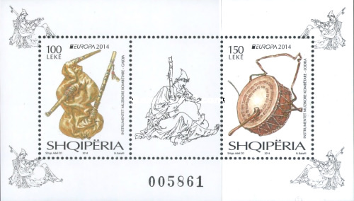 [EUROPA Stamps - Musical Instruments, type ]