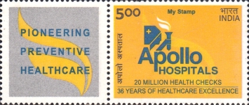 [The 100th Anniversary of the Apollo Hospitals - Personalized Vignette, type EPO]