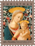 [Christmas - Florentine Madonna and Child Holiday, type GVC]