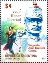 [The 200th Anniversary of San Lorenzo and the Death of Sergeant Cabral, type DRR]