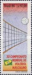 [The 12th Anniversary of the World Men's Volleyball Championship, Brazil, type CKX]
