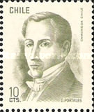 [Diego Portales, Politician - Inscribed "D. PORTALES", type WI]