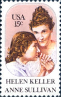 [Helen Keller and Anne Sullivan, type AUX]