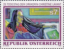 [The 25th Anniversary of the Death of Christine Lavant, type BQT]